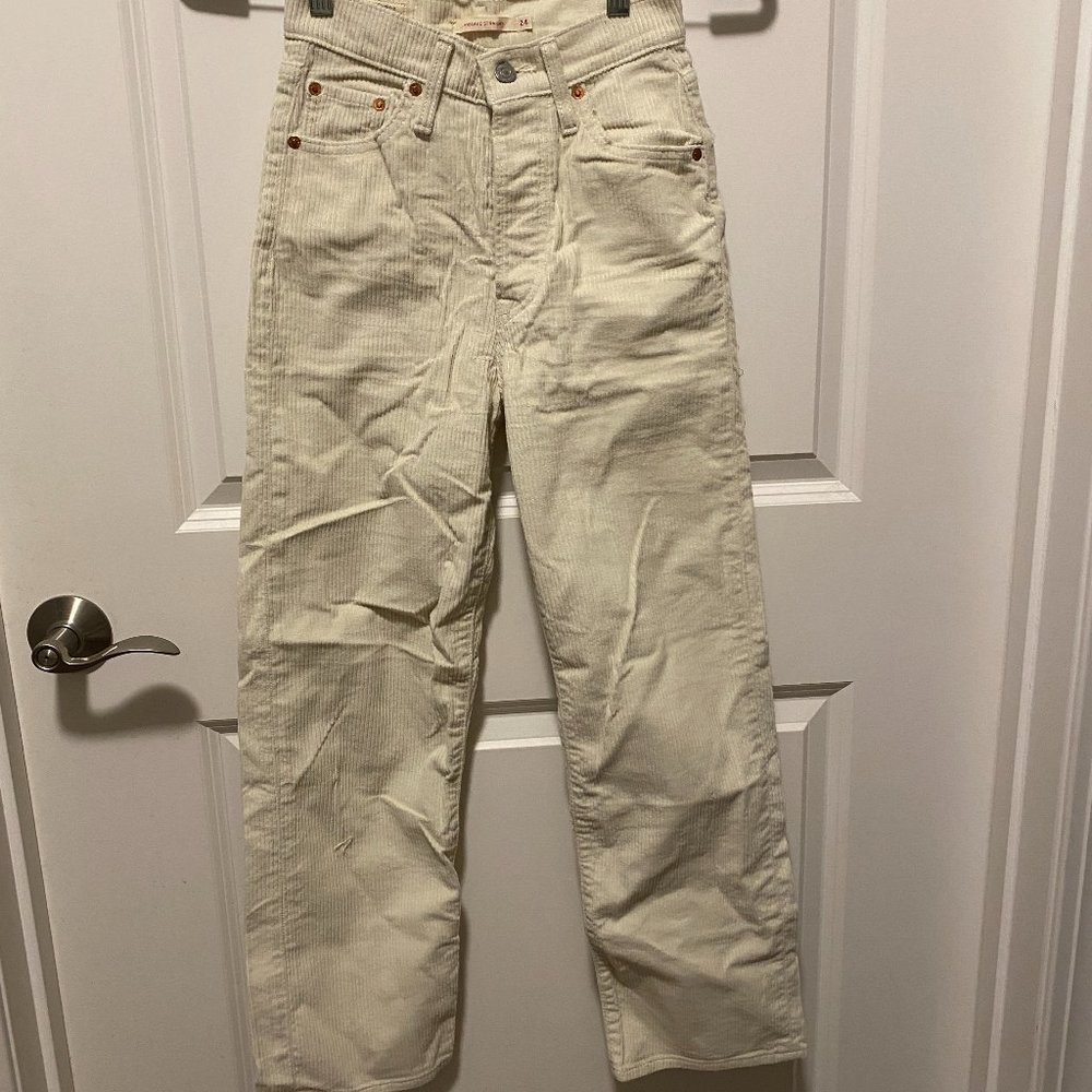 Levi's Ribcage Corduroy Pants
